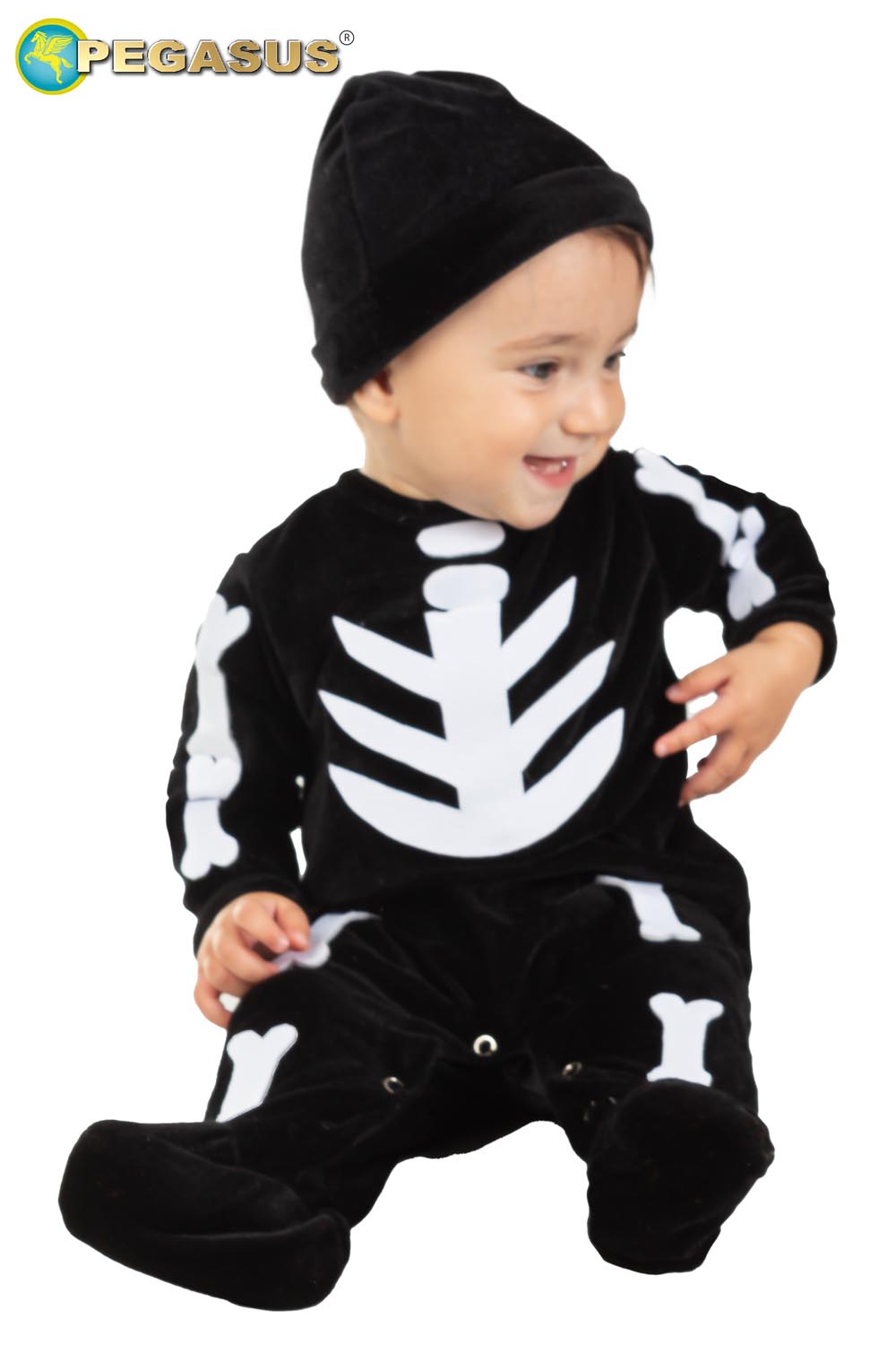 PICCOLO SCHELETRO NEONATO DI HALLOWEEN